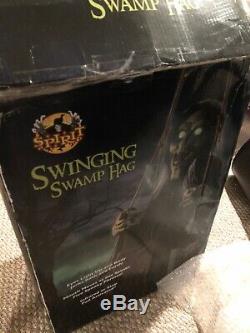 Swinging Swamp Hag Spirit halloween Exclusive Gemmy Bnib