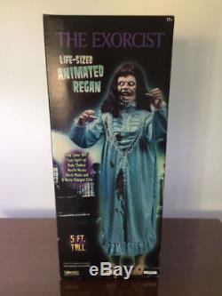 THE EXORCIST ANIMATED REGAN Life-Size 5 FT Prop Scary Halloween Decoration NEW