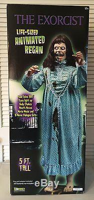 THE EXORCIST LIFE SIZED ANIMATED REGAN NEW NEVER OPENED HALLOWEEN PROP