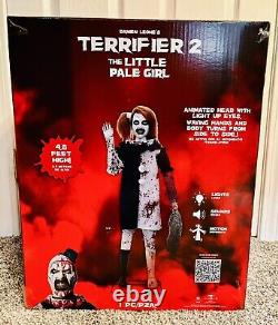 Terrifier 2 The Little Pale Girl Animatronic Halloween Prop Animated Amscan