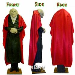 The Count Dracula Vampire Prop 6ft Tall Halloween / Decorative Statue Decor