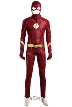 The Flash Season 4 Barry Allen Outfits Uniform Props Halloween Cosplay Costume