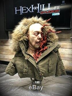 The Thing Tribute Zombie Halloween Bust Collector Lifesize Prop Movie DVD Horror