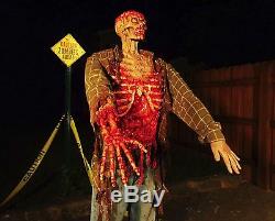 The Walking Dead Zombie Halloween Brain Walker Corpse Ghoul ROTLD Bloody Prop
