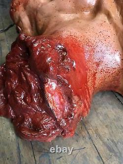 Torso Chest Halloween Prop Gory Bloody Horror Haunted House Spill Your Guts