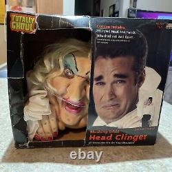 ULTRA RARE K-Mart Totally Ghoul 90s BLUSHING BRIDE HEAD CLINGER 3D Sculpted Head