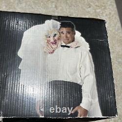 ULTRA RARE K-Mart Totally Ghoul 90s BLUSHING BRIDE HEAD CLINGER 3D Sculpted Head