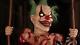 Video! Animated Swinging Chuckles Clown Outdoor Halloween Decor Prop Yard Haunt