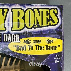 VTG Halloween Big Mouth Billy Bones Bass Glows? Moves? Sings DEPT 13 SCAREWARE
