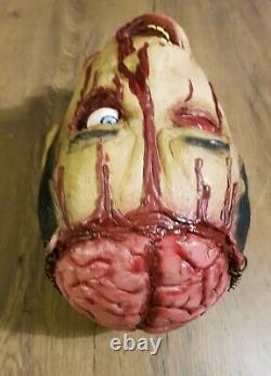 Very Realistic Halloween Severed Heads Props? Scary Spooky Party So Life Like