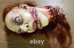 Very Realistic Halloween Severed Heads Props? Scary Spooky Party So Life Like