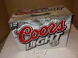 Vintage 2004 Coors Beer Zombie Hand 12 Pack Case Motion Halloween Sign, Working