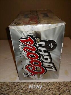 Vintage 2004 Coors Beer Zombie Hand 12 Pack Case Motion Halloween Sign, Working
