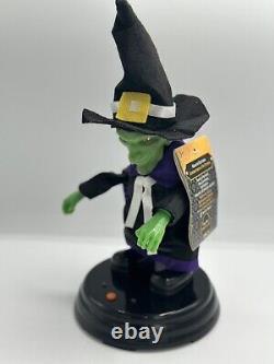 Vintage 2011 Gemmy Halloween Dancing Grave Raver Witch Can't Be Tamed NWT RARE