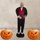 Vintage 6 Foot 2005 Htf Halloween Animated Creepy Butler Sound & Motion Talks