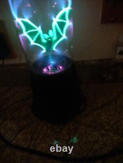 Vintage Plasma Bat Interactive Light Sculpture Halloween Prop RARE! HTF! 2004