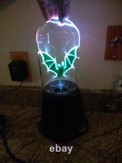 Vintage Plasma Bat Interactive Light Sculpture Halloween Prop RARE! HTF! 2004