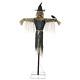 Wait 4 It! 2024 Halloween Prop 6' Animated Scarecrow W Crow Led Shakes Pre Order