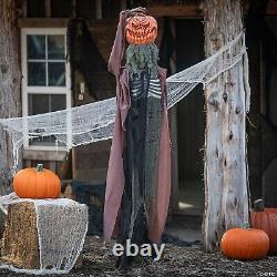 WAIT 4 IT! HALLOWEEN PROP over 6' ANIMATED POP UP HEAD PUMPKIN GHOUL PRE SALE