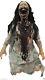 Wretched Zombie Girl Animated Fog Prop Haunted House Decor Halloween Scary New