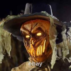 Wait 4 It! 2024 Halloween Prop 6' Animatronic Inferno Scarecrow Pre Order Sale