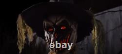 Wait 4 It! 2024 Halloween Prop 6' Animatronic Inferno Scarecrow Pre Order Sale