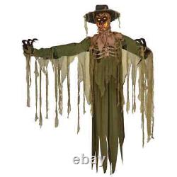 Wait 4 It! 2024 Halloween Prop 6' Animatronic Inferno Scarecrow Pre Order Sale