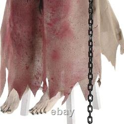 Wait 4 It! Halloween Prop Rising Demented Woman In Chains Animatronic(pre Sale)
