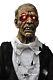 Walking Dead Life Size Standing Zombie Ghoul Halloween Horror Prop-light Up Eyes