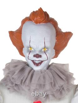Way to Celebrate! Halloween Multicolor Animated Pennywise Decoration (6 Ft)