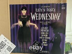 Wednesday Addams 5-ft Freestanding Musical Animatronic IN HAND Ready To Ship