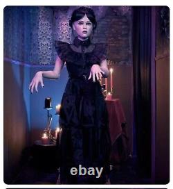 Wednesday Addams 5-ft Freestanding Musical Animatronic IN HAND Ready To Ship