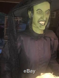 Wicked Witch of the West Wizard Of Oz Lifesize Animated Prop Gemmy
