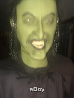 Wicked Witch of the West Wizard Of Oz Lifesize Animated Prop Gemmy