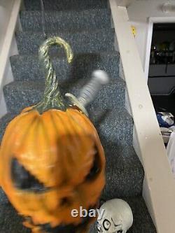 Witch Skull Pumpkin Monster Paper Magic Group Halloween latex foam prop hanging