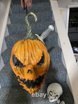 Witch Skull Pumpkin Monster Paper Magic Group Halloween latex foam prop hanging