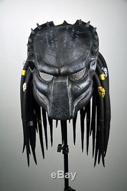 Wolf Predator Latex Mask Alien Halloween Cosplay Custom Hand Made FREE SHIP