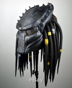 Wolf Predator Latex Mask Alien Halloween Cosplay Custom Hand Made FREE SHIP