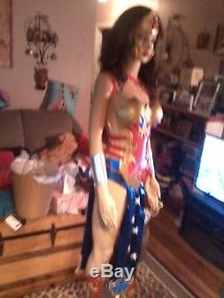 Wonder Woman Lifesize Mannequin Halloween Prop Zombie Prop