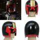 Xcoser Judge Dredd Helmet Mask Movie Full Face For Cosplay Props Halloween Adult