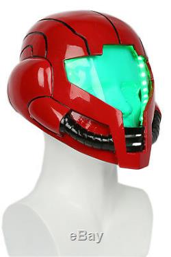 XCOSER Samus Aran Helmet Game Metroid Halloween Cosplay Deluxe Resin Mask Prop