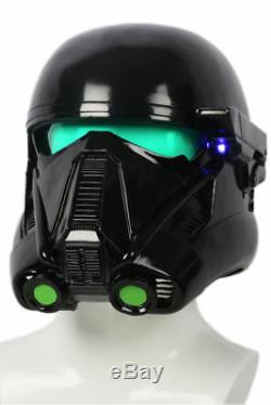Xcoser Death Troopers Cosplay Helmet Costume Prop Mask LED Halloween Party Adult