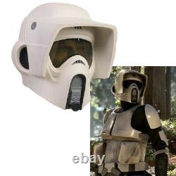 Xcoser SW Scout Trooper Helmet Cosplay Mask Movie 11 Scale Costume Prop For Men