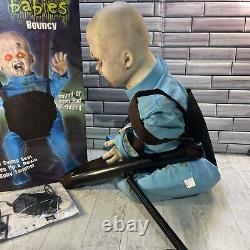 Zombie Baby Spirit Halloween Bouncy RARE WithBox Animatronic Gemmy