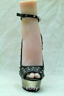 Zombie Female Silicone Movie Horror Dead Prop Severed Decor Toes Foot Holloween