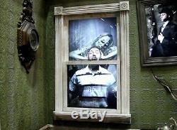 Zombie window halloween horror prop